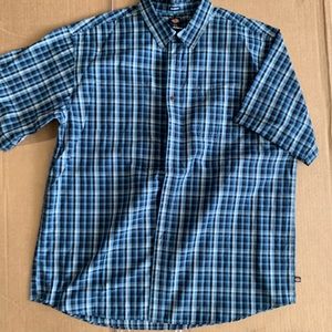 Dickies short sleeve button up